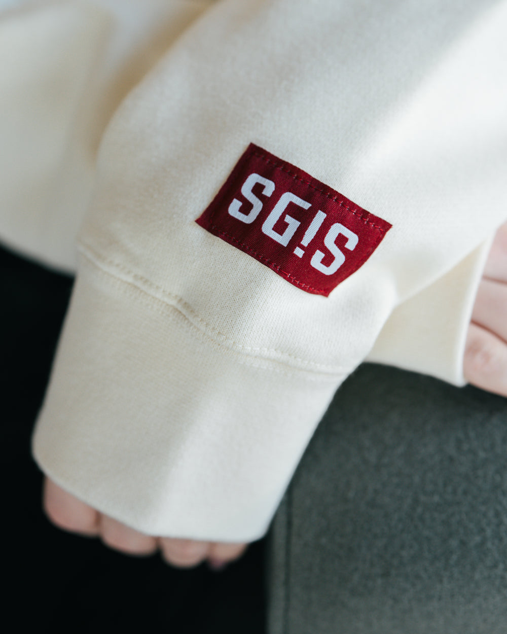 Natural SG!S Crewneck
