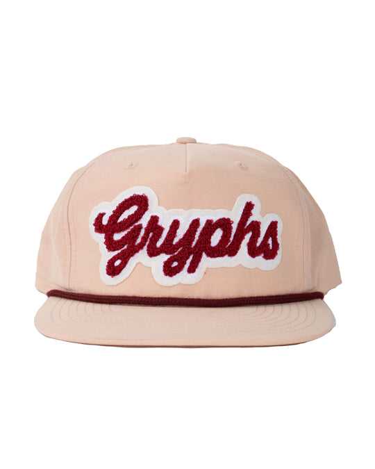 Pink Gryphs Rope Hat