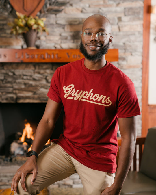 Garnet Script Tee