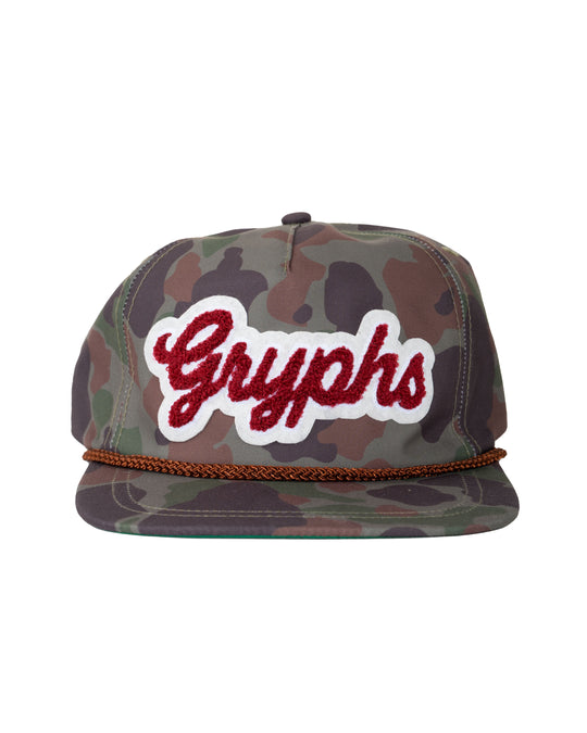 Camo Gryphs Rope Hat