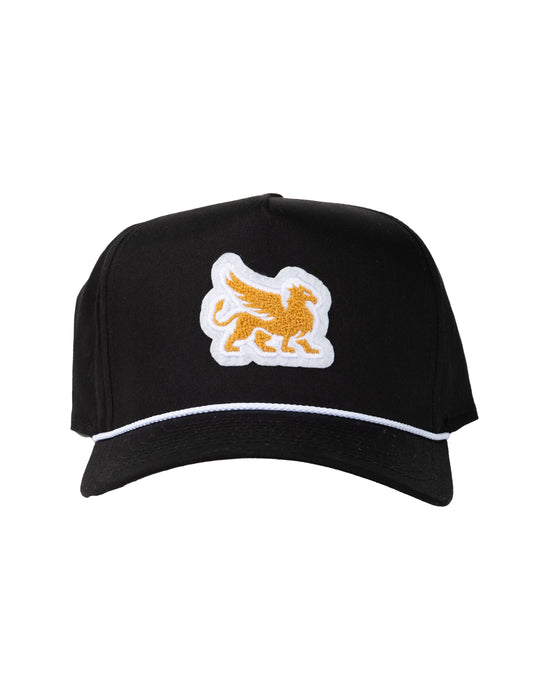 Gryphon Icon Black Rope Hat
