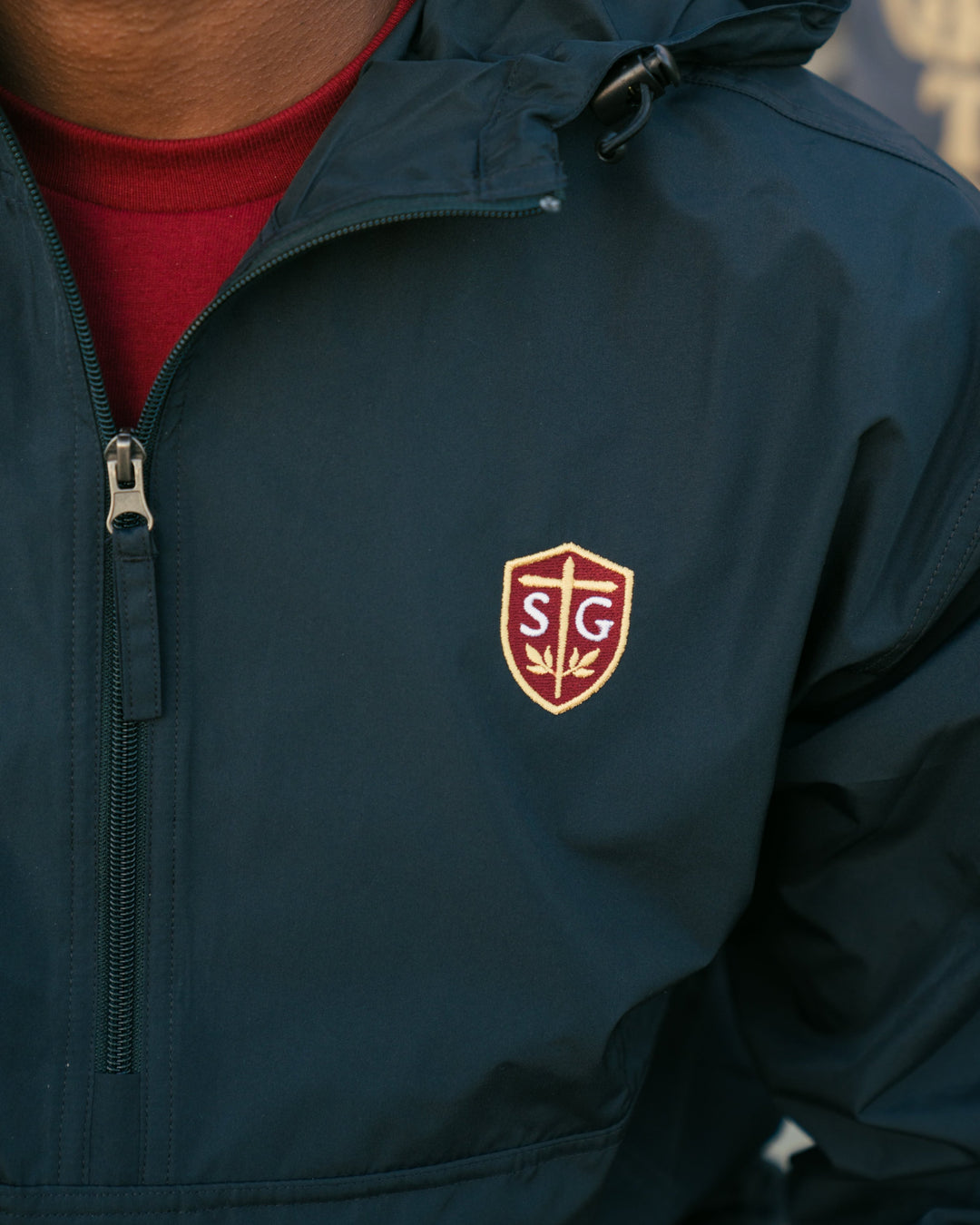 Half Zip Windbreaker