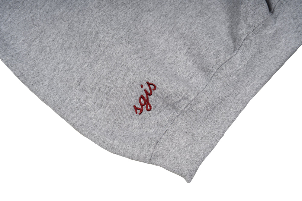 Sport Grey Youth Embroidered Crewneck