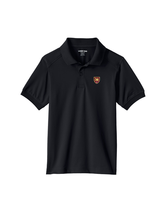 Gryphon Short Sleeve Performance Polo - Black